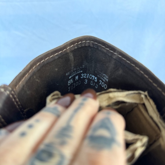 Frye Tall Leather Harness 12R Women’s Biker Boots in Smoke - Picture 14 of 14